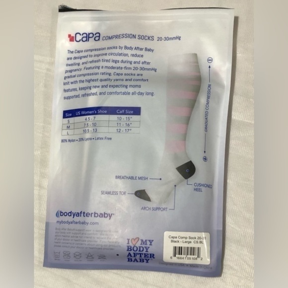 Capa Black Compression Socks - Picture 5 of 6